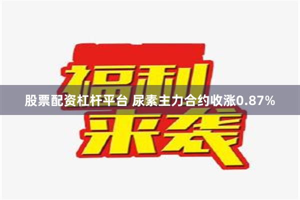 股票配资杠杆平台 尿素主力合约收涨0.87%