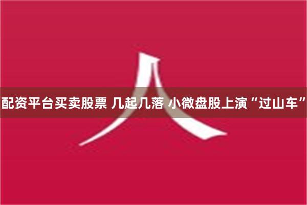 配资平台买卖股票 几起几落 小微盘股上演“过山车”